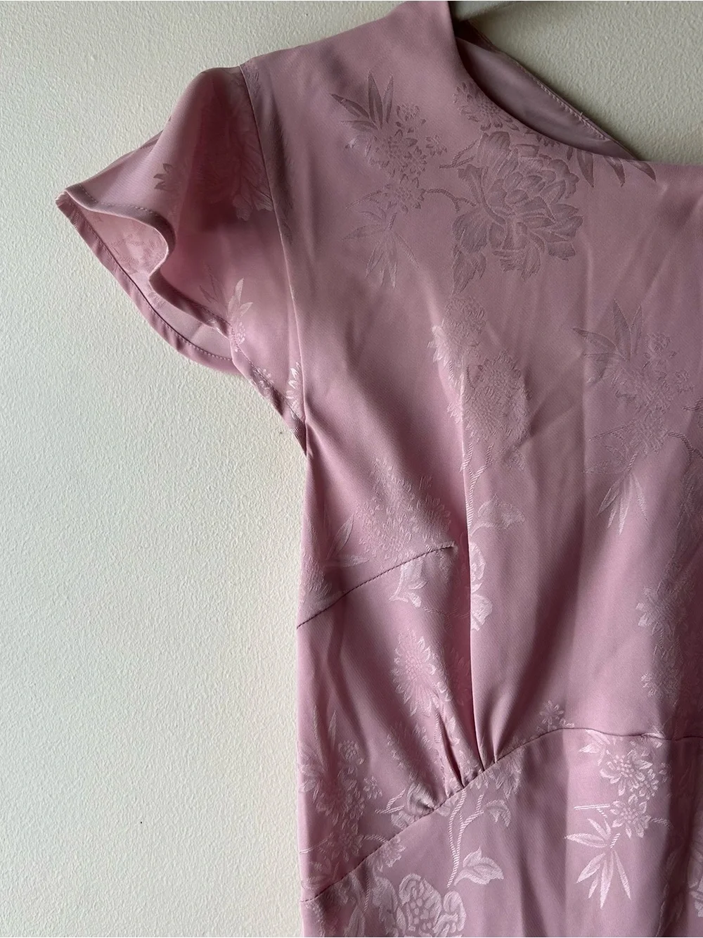 Bohme Mateo Floral Maxi Dress in Pink Small NWT